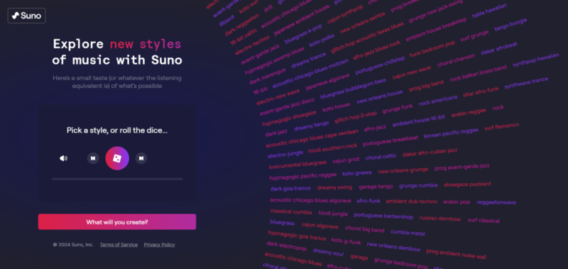 Инструкция по использованию Suno AI