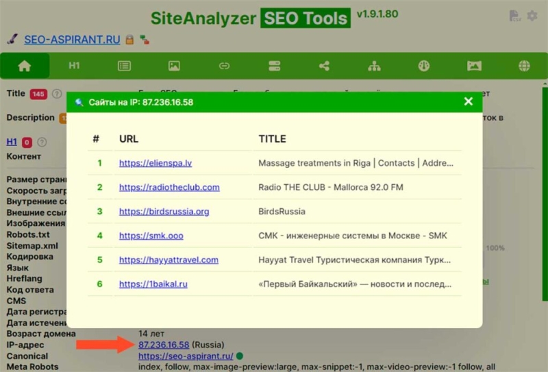 SiteAnalyzer SEO Tools: универсальное браузерное расширение для SEO-аудитов и оптимизации сайтов