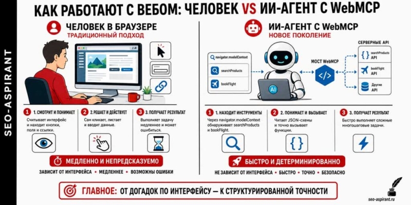 Google готовит поиск без людей: что WebMCP изменит в SEO